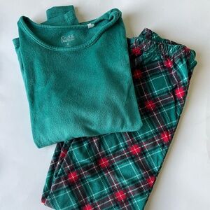 Croft & Barrow Plaid Pajama Set